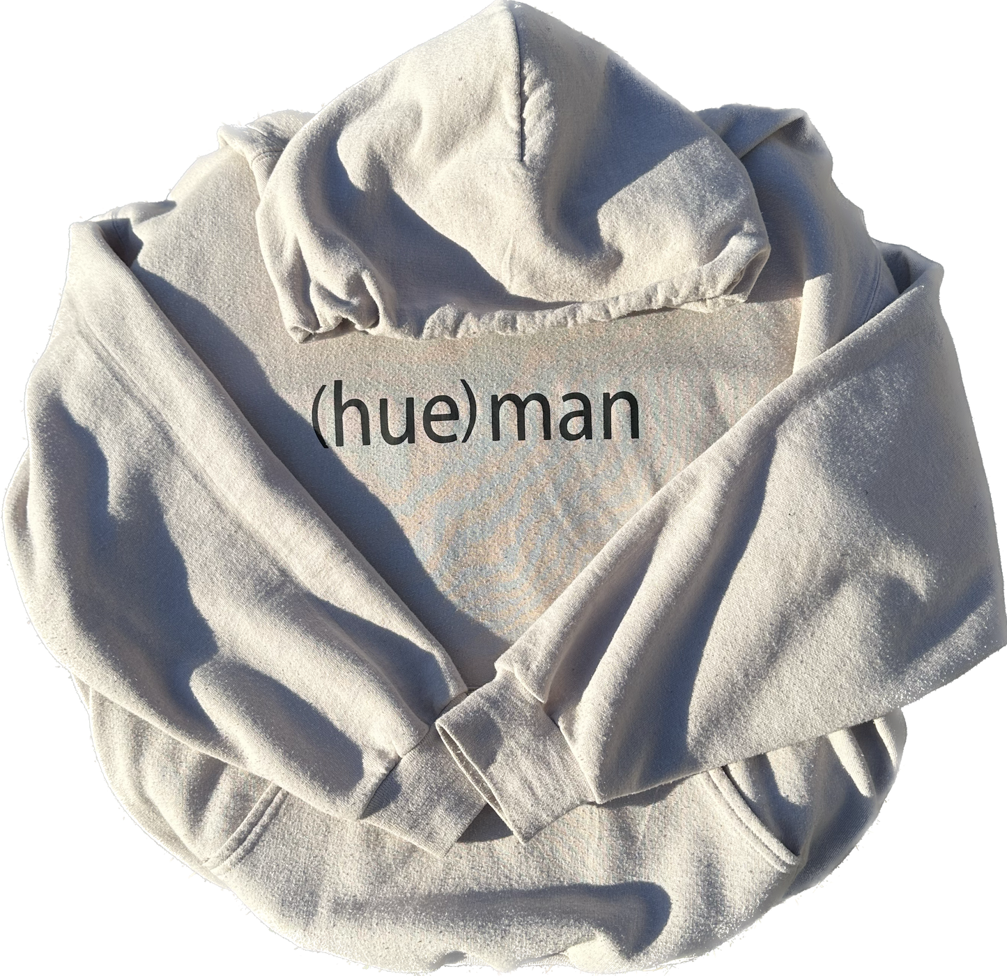 "(hue)man" Hoodie (Black, Sand, + White)
