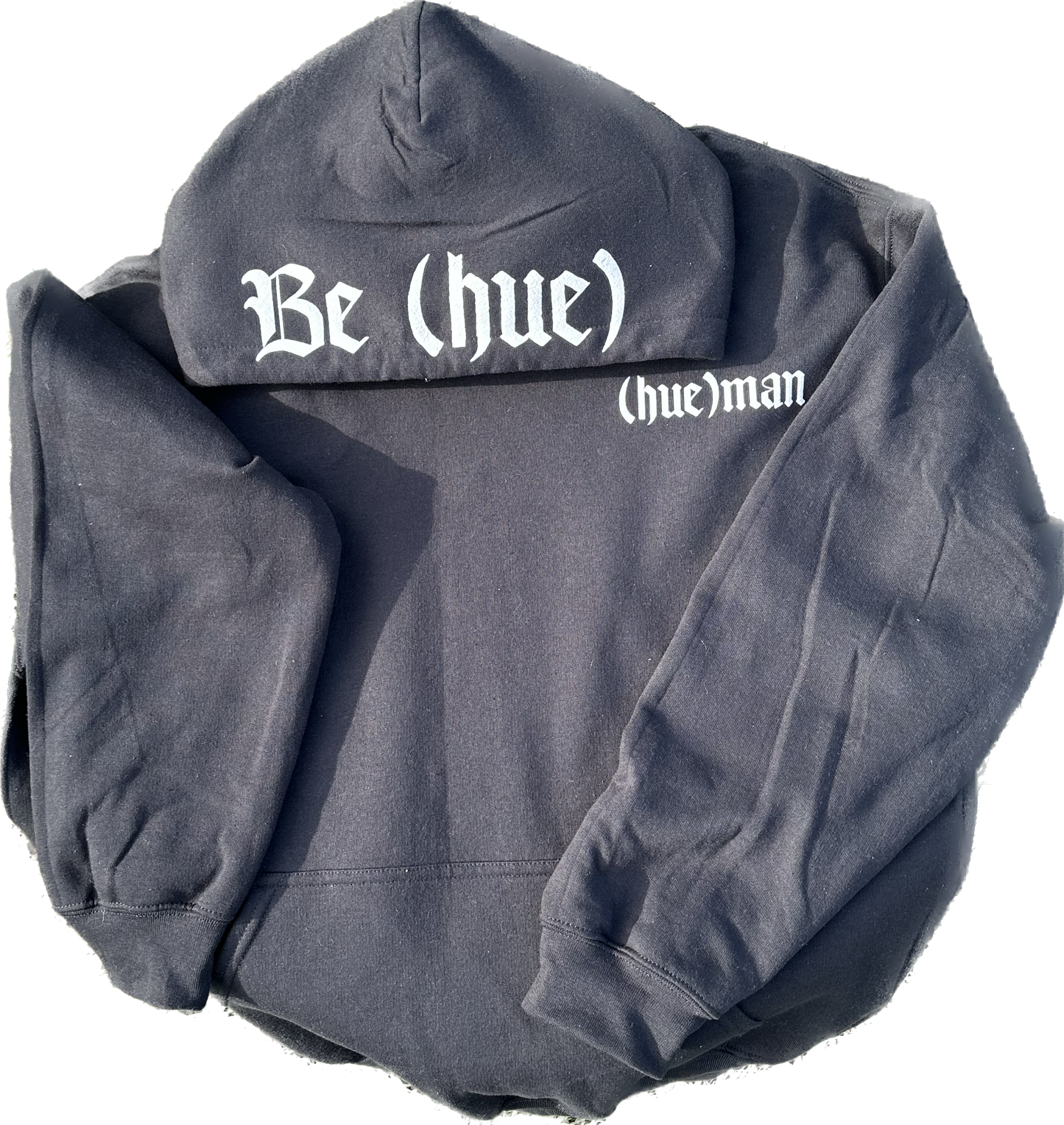 "Be (hue)" Medieval Hoodie (Black)