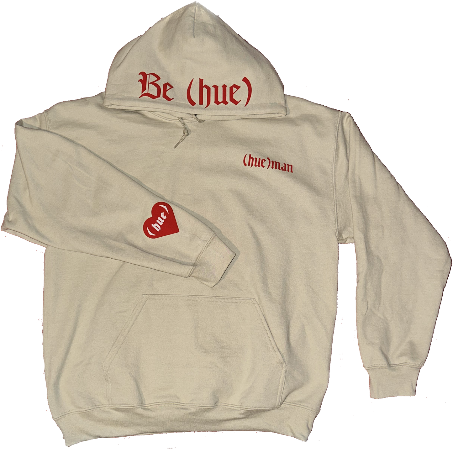 Valentines Day "Be (hue)" Hoodie
