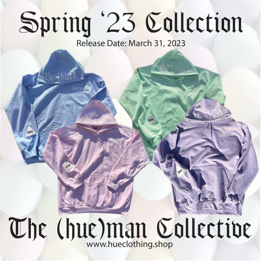 Pastel "Be (hue)" Spring/Easter Hoodies