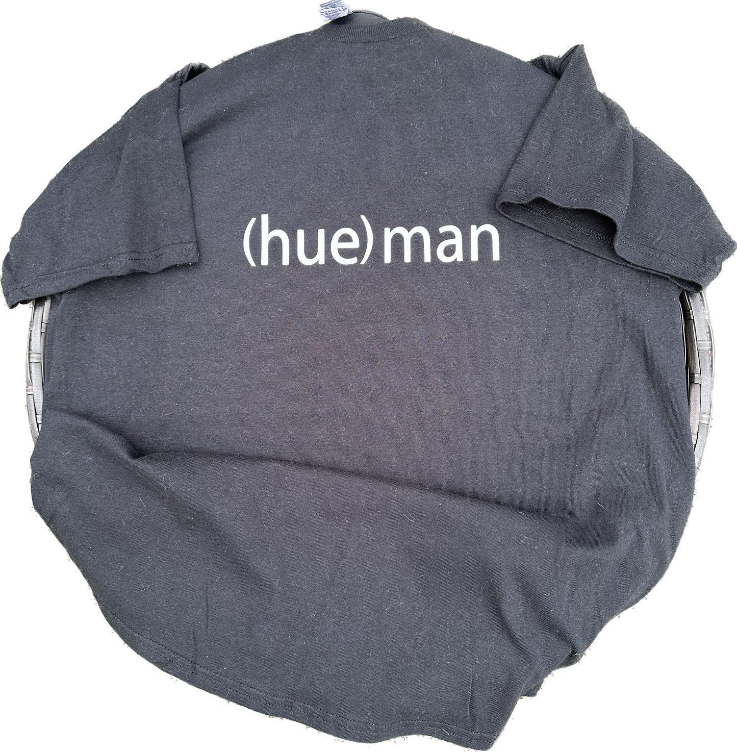 "(hue)man" T-Shirt (Black, Sand, + White)