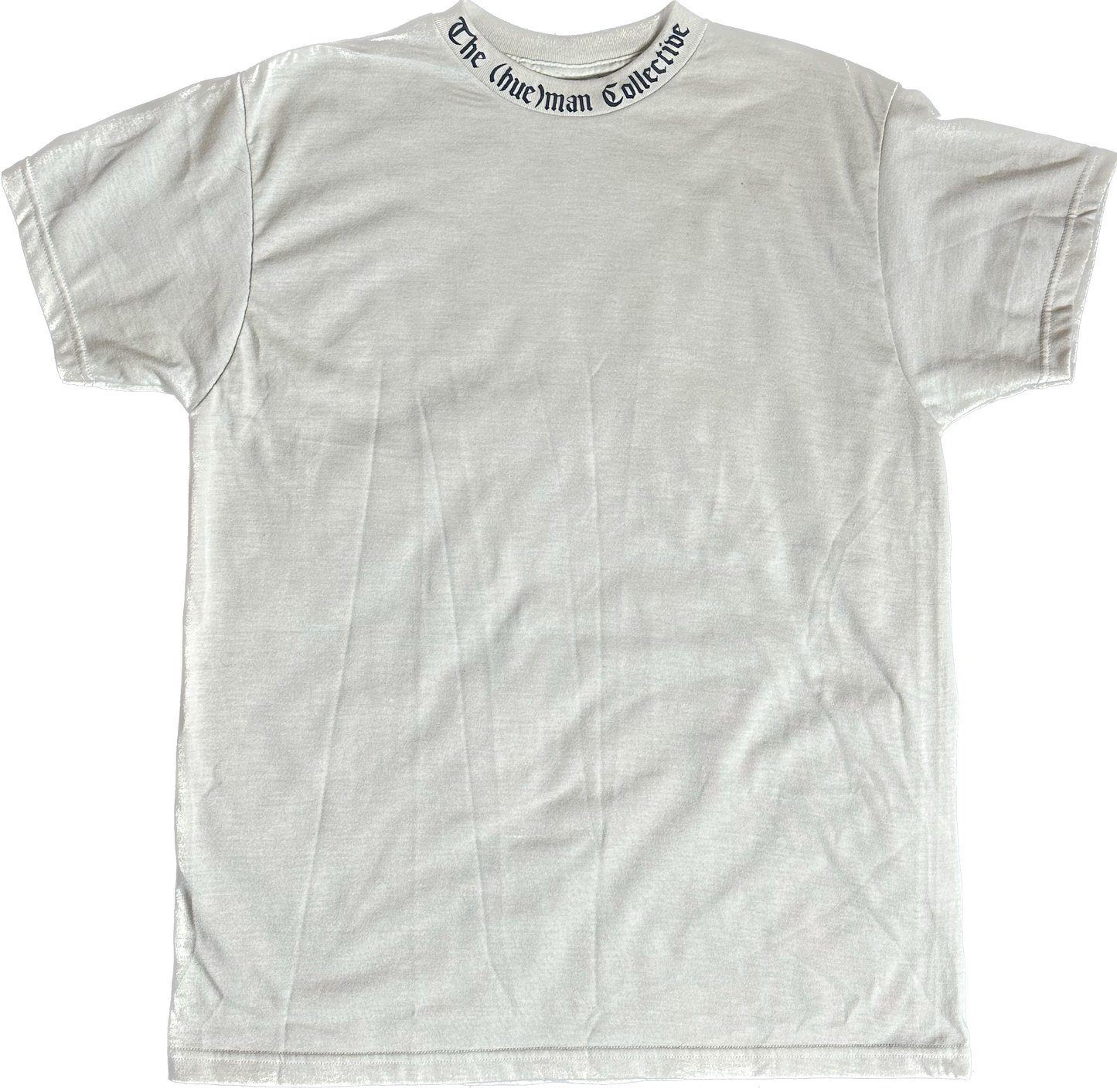 "The (hue)man Collective" Collar Print T-Shirt