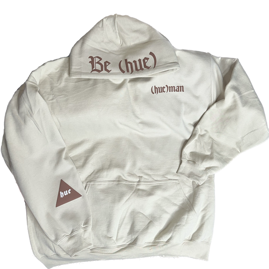 "Be (hue)" Medieval Hoodie (Sand/Brown)