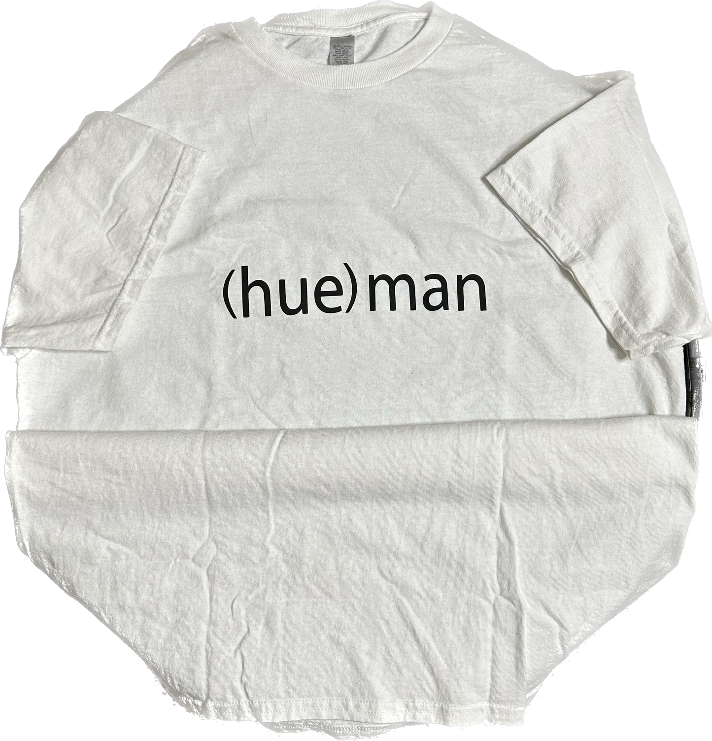 "(hue)man" T-Shirt (Black, Sand, + White)